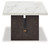 Burkhaus - White/Dark Brown - Coffee Table (T779-1) by Ashley