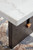 Burkhaus - White/Dark Brown - Coffee Table (T779-1) by Ashley