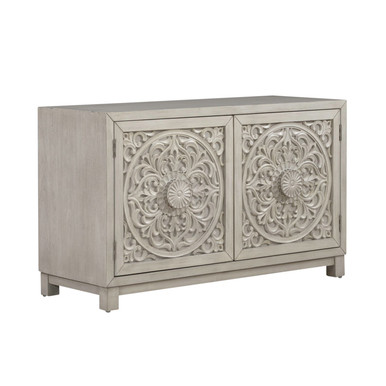 Sundance - Antique Linen - 2 Door Accent Cabinet (2057W-AC4629) by Liberty Furniture