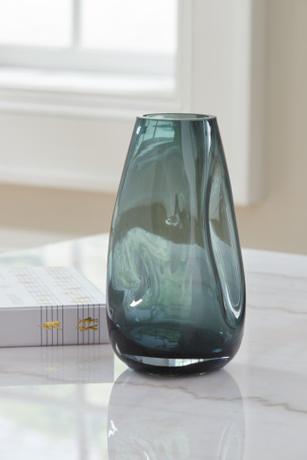Beamund - Teal Blue - Vase (Set of 2) (A2900010) by Ashley