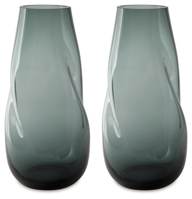 Beamund - Teal Blue - Vase (Set of 2) (A2900011) by Ashley