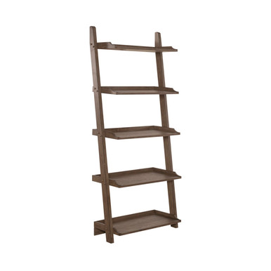 Americana Farmhouse - Dusty Taupe - Leaning Pier Bookcase (615-BK202) by Liberty Furniture