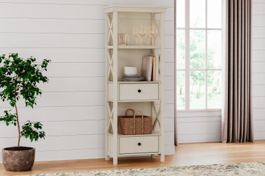 Bolanburg - Antique White - Display Cabinet (D647-76) by Ashley