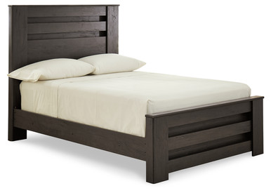 Brinxton - Charcoal - Full Panel Bed (B249B5) by Ashley