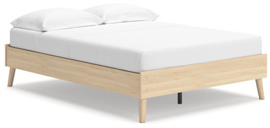 Cabinella - Tan - Full Platform Bed (EB2444-112) by Ashley