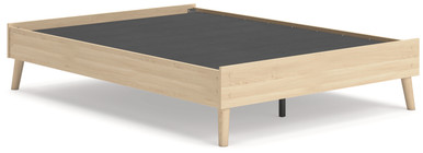 Cabinella - Tan - Full Platform Bed (EB2444-112) by Ashley