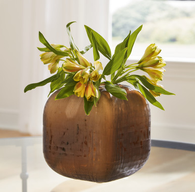 Capard - Brown - Vase (A2900003) by Ashley