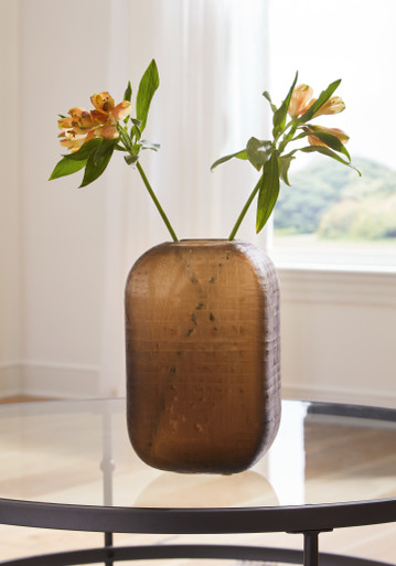 Capard - Brown - Vase (A2900004) by Ashley