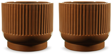 Avalyah - Burnt Umber - Vase (Set of 2) (A2900021) by Ashley