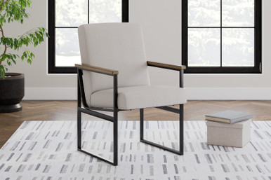 Montia - Light Brown - Home Office Desk Chair (H632-01A) by Ashley