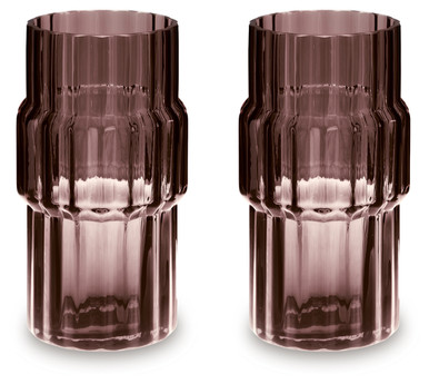 Dorlow - Mauve - Vase (Set of 2) (A2900024) by Ashley