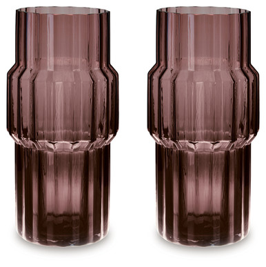 Dorlow - Mauve - Vase (Set of 2) (A2900025) by Ashley