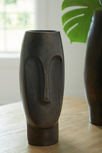 Elanman - Antique Bronze Finish - Vase (A2000692) by Ashley
