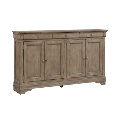 Morrow Bay - Sandy Taupe & Porcelain White - Hall Buffet - Woodtone (742-HB7644) by Liberty Furniture