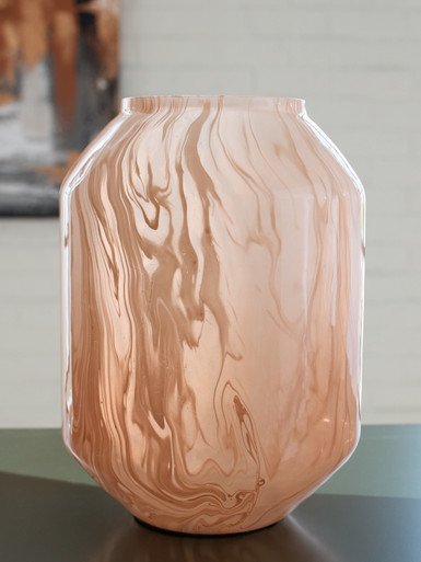 Dushby - Blush Pink - Vase (A2000728) by Ashley