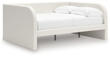 Arloster - Tan/White - Full Upholstered Day Bed (PCB1566B10) by Ashley