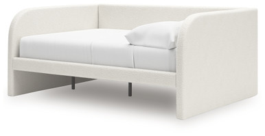 Arloster - Tan/White - Full Upholstered Day Bed (PCB1566B10) by Ashley
