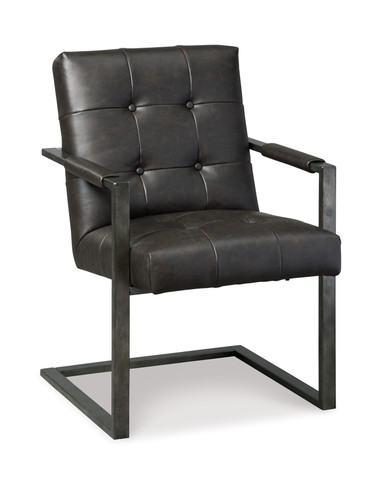 Starmore - Black - Home Office Desk Chair (Set of 2) (H633-02A) by Ashley