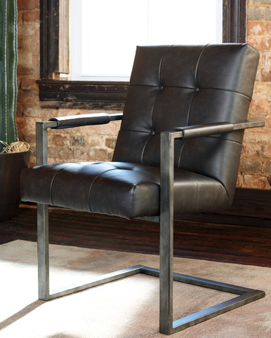 Starmore - Black - Home Office Desk Chair (Set of 2) (H633-02A) by Ashley