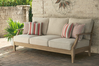 Clare View - Beige - Sofa with Cushion (P801-838) by Ashley