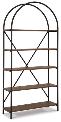 Galtbury - Brown/Black - Bookcase (A4000325) by Ashley