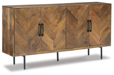 Prattville - Brown - Accent Cabinet (A4000308) by Ashley