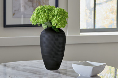 Etney - Slate - Vase (A2000509) by Ashley