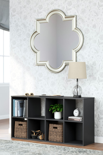 Langdrew - Black - Eight Cube Organizer (EA4957-4X2) by Ashley