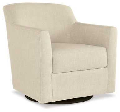Bradney - Linen - Swivel Accent Chair (A3000325) by Ashley