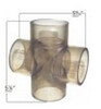 Sundance Spa Water Diverter Valve Body 6540-862