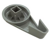 gray diverter valve handle 2 inch ww bottom view