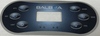 Artesian Balboa Control Panel Overlay OP11-0151-08