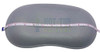 Ergonomic Gray Pillow FIC-0006-GRY 12 in Long