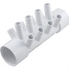  3/4"b, 12 Port, Flow Thru, 2"s x 2"s manifold  672-4980