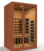 Santiago Infrared Sauna 2 Person Full Spectrum DYN-6209-03 FS
