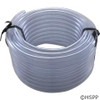 Clear vinyl tubing 3/8" ID  x 9/16" OD x 50' roll