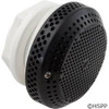 Waterway Suction Assembly with Hex Nut Wall Fitting Black