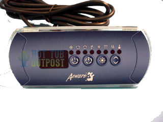 TSC-9 Gecko Control Panel and Overlay GE1-GE2 0202-007040 BDLTSC9PPD