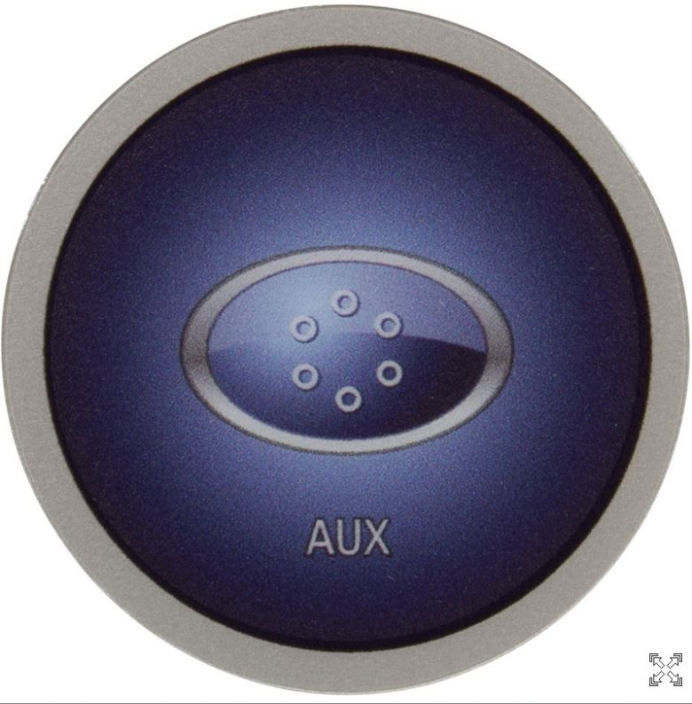 AX10A2 Aux Control Panel 1 Button Round 52804 Strong