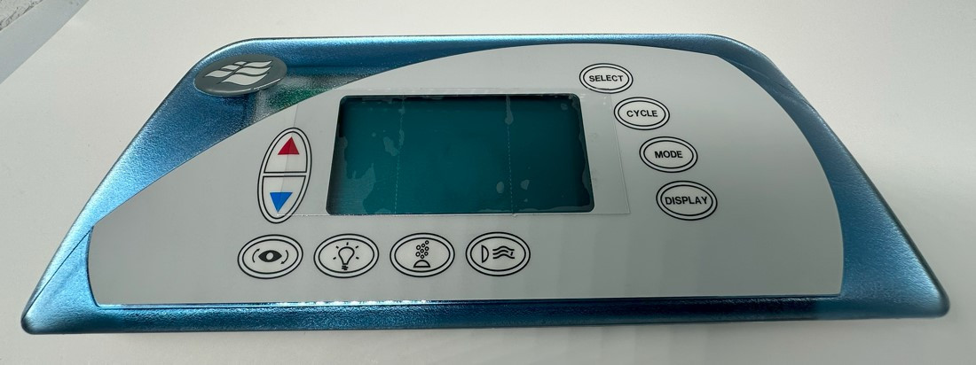 Sundance Spas 850 Control Panel 6600-865