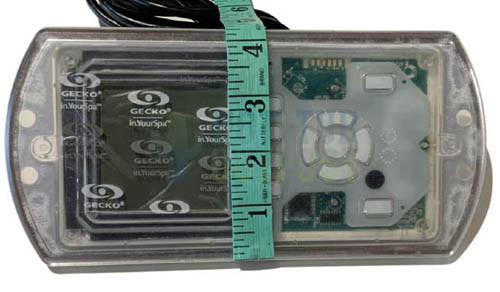 0607-008064 Gecko in.k600 Control Panel and Overlay