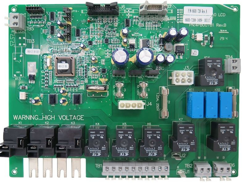 Sundance Spas LCD Single Speed 60HZ (2008) Circuit Board 6600-161