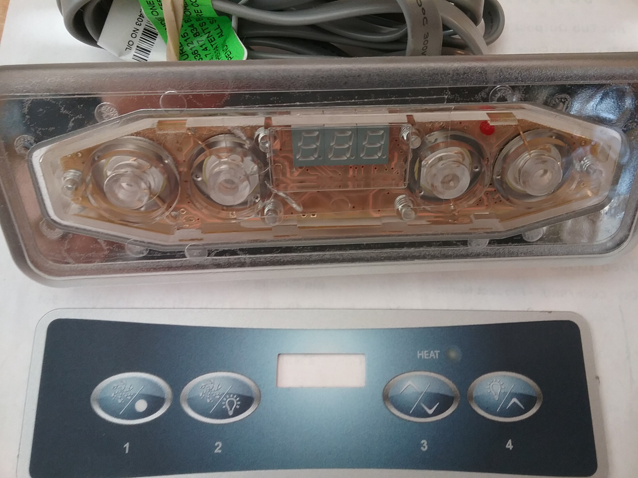 VS500-Z Spa Pack 54216-Z with Heater Topside VS500Z