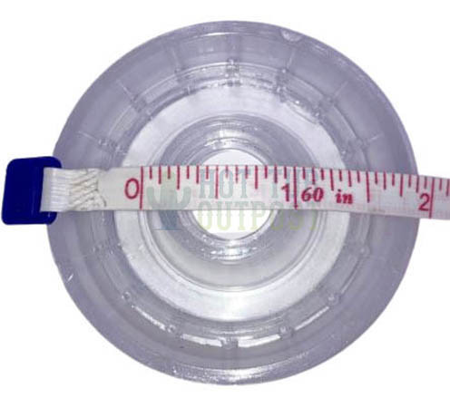 Coast Spa Aura Clear Cap 602-3838T 1 Inch Valve