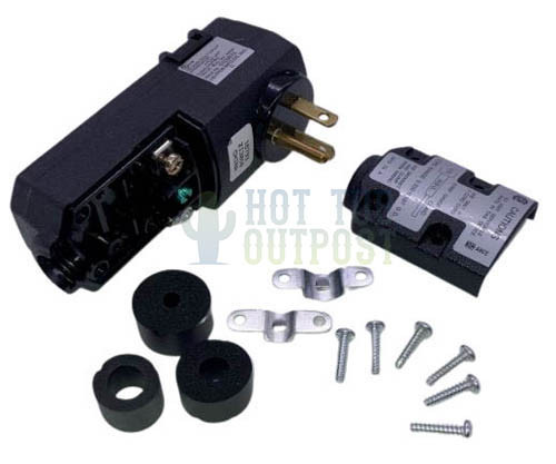 Leviton 20 Amp 115V GFCI Right Angle No Cord 16793