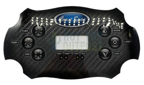 TP600 Steering Wheel Control Panel 2 Pump Overlay 13288