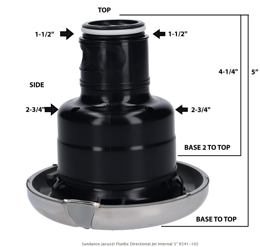 Sundance Jacuzzi Fluidix Directional Jet Internal 5