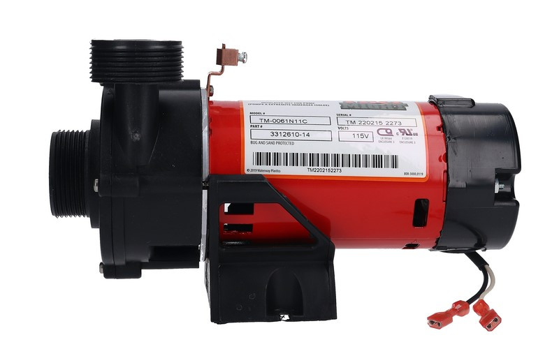 1/16 HP Waterway Tiny Might Spa Pump 1 Speed 115V 300-9000