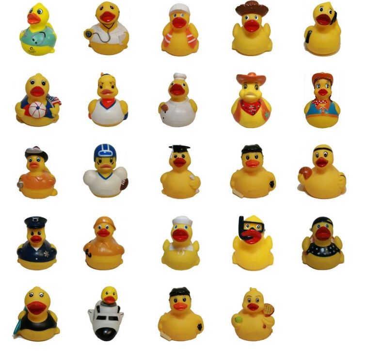 Career Rubber Duck Set of 24x K24C
