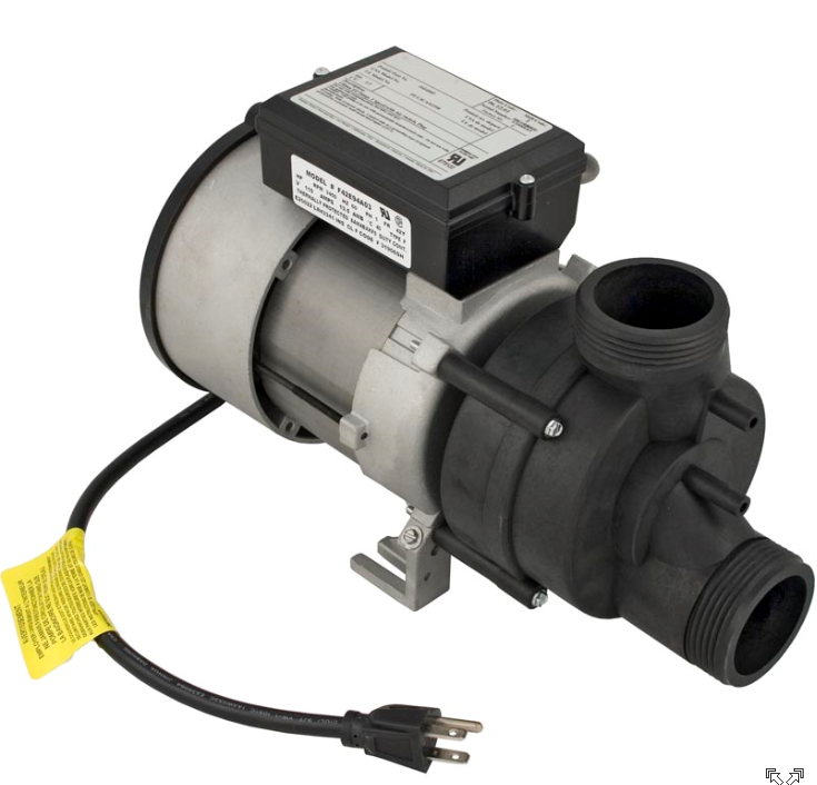 Vico Power Wow 1.5HP Bath Pump 120v 12A 1034002 with Air Switch